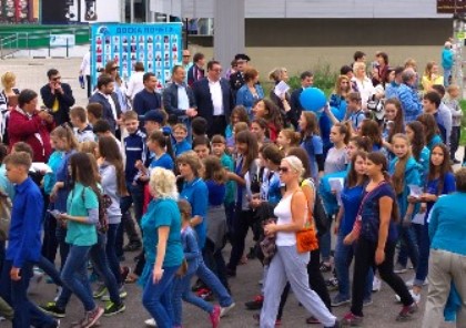 Андрей Лабыгин поздравил жителей Синюшиной Горы Иркутска с Днем  рождения микрорайона   