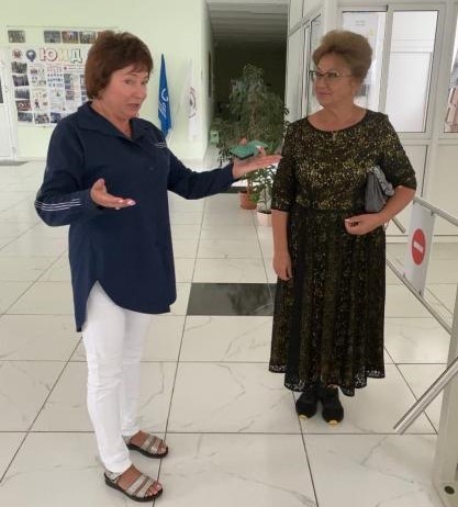 Галина Кудрявцева проверила подготовку школ Иркутского района к учебному году