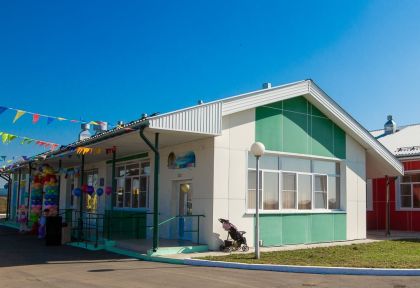 Павел Сумароков принял участие в открытии детского сада в селе Мальта Усольского района