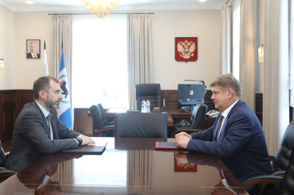 Анатолий Серышев и Александр Ведерников обсудили совершенствование межбюджетных отношений в Иркутской области