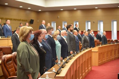 Начала работу 34 сессия Законодательного Собрания Иркутской области