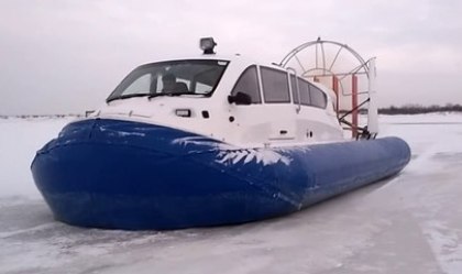 Усть-Удинский район поблагодарил Сергея Брилку за помощь в приобретении судна на воздушной подушке  