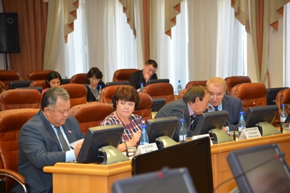 Сформирован проект повестки 51-й сессии Законодательного Собрания