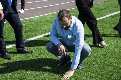 Реконструкцию стадиона «Шахтер» в Черемхово завершат через год