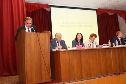 Наталья Дикусарова и Ирина Синцова приняли участие в VII заседании совета Иркутского профобъединения