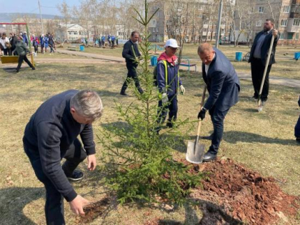 Евгений Бакуров принял участие в акции «Мы вместе. Экология»