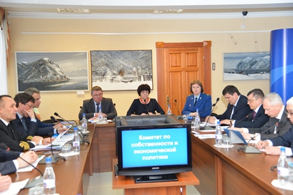 На заседании комитета по собственности и экономической политике 