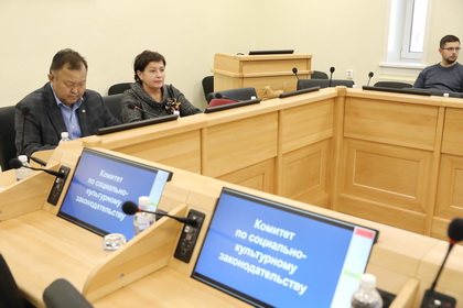 Состоялось заседание комитета по социально-культурному законодательству