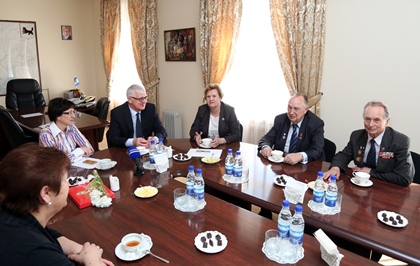 Традиционная встреча депутатов с руководителями общественных ветеранских организаций состоялась в преддверии Дня Победы