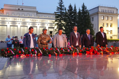 Депутаты Законодательного Собрания приняли участие в митинге, посвящённом Дню памяти и скорби