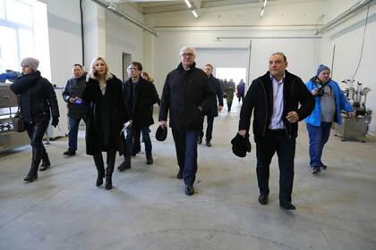 Производственные площадки резидентов ТОСЭР в Усолье-Сибирском посетил Сергей Брилка
