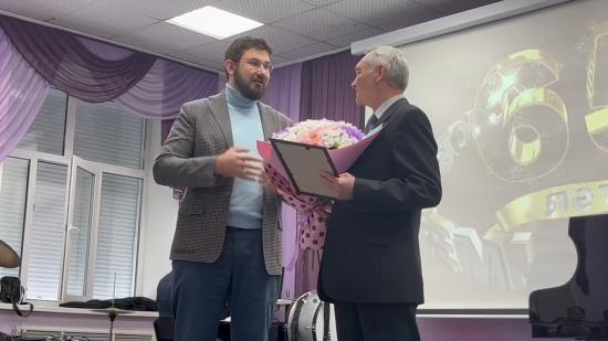 Степан Франтенко поздравил с юбилеем усольскую музыкальную школу