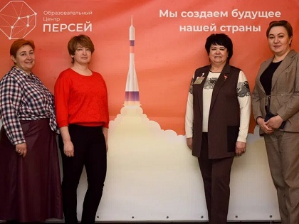 Ольга Носенко побывала в образовательном центре «Персей»
