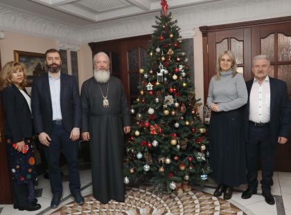 Спикер и депутаты встретились с митрополитом Максимилианом