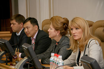 Встреча молодых политиков в областном парламенте 