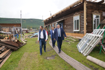 В Жигаловском районе идет капремонт 27 соцобъектов