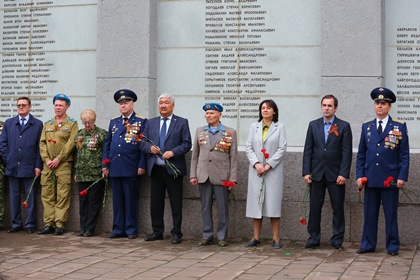 Акция «Пламя гордости за Победу» прошла в Иркутске 