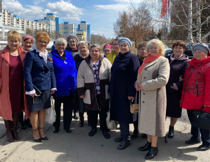 Галина Кудрявцева организовала концерт для тружеников тыла и детей войны