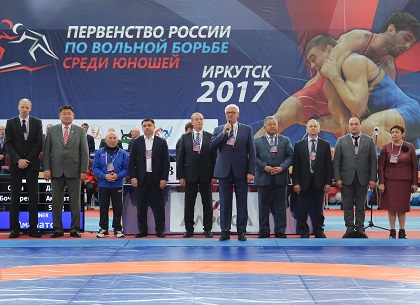 Парламентский корпус во главе с Сергеем Брилкой принял участие в открытии Первенства России по вольной борьбе среди юношей