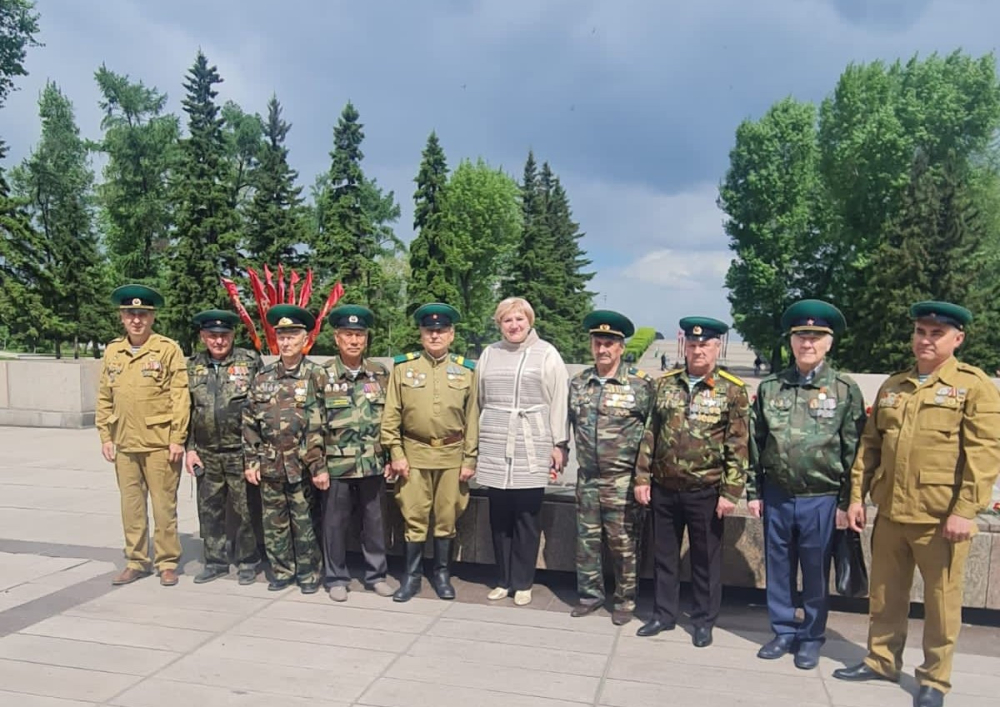 Лариса Егорова приняла участие в митинге в честь Дня пограничника