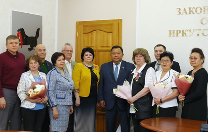 В Законодательном Собрании Приангарья прошла встреча с ветеранами комсомола