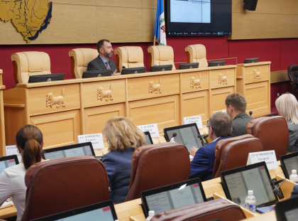 Проект повестки 3-й сессии утвержден коллегией Законодательного Собрания