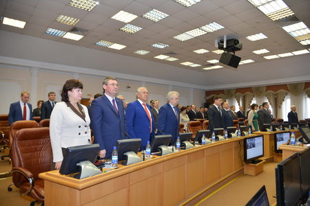 Начала работу 22 сессия Законодательного Собрания