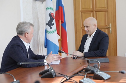 Проблему сбалансированности бюджета Братска обсудили спикер ЗС и мэр города 