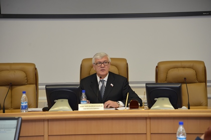 Коллегия утвердила проект повестки 22 сессии 