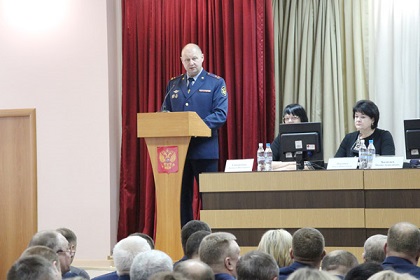 Ольга Носенко приняла участие в расширенном заседании коллегии ГУФСИН по Иркутской области