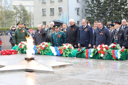Сергей Брилка принял участие в посвященном памяти защитников Отечества митинге 
