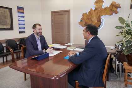 Планы межпарламентского взаимодействия обсудили Сергей Тен и Александр Ведерников