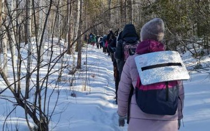 Массовый туристический поход на скальник Старая крепость организовал Алексей Распутин