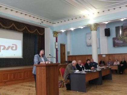 Ольга Носенко встретилась со строителями БАМа