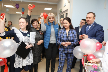 В школе Урика Иркутского района возобновили занятия после капремонта