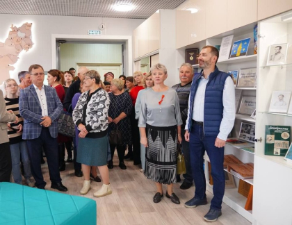 Модельную библиотеку открыли в селе Бельск Черемховского района