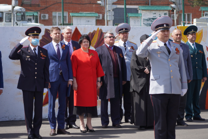 Ольга Носенко поздравила личный состав Восточно-Сибирского института МВД с наступающим Днем Победы   