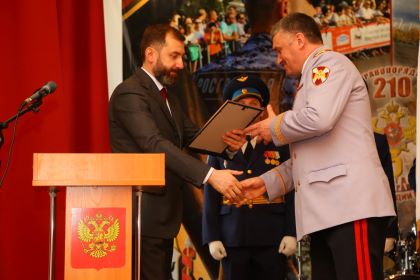 Благодарности председателя Законодательного Собрания вручены служащим Росгвардии