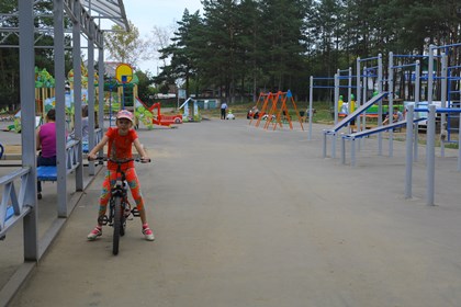 Сергей Брилка дал высокую оценку обустройству парка Мира в Тулуне