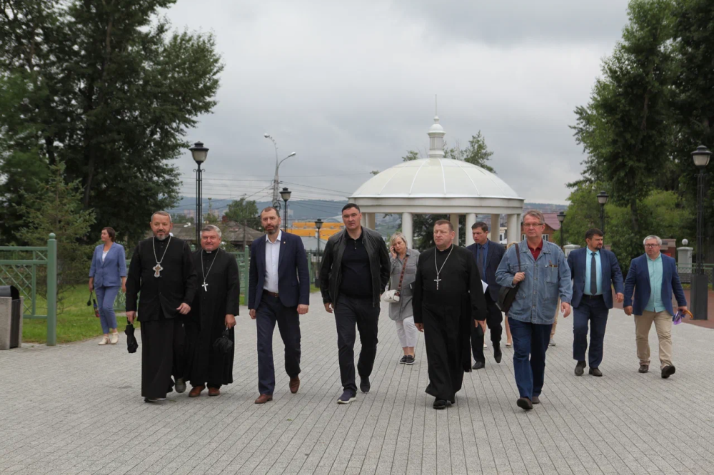 В Иркутске продолжается благоустройство мемориального комплекса «Иерусалимская гора»