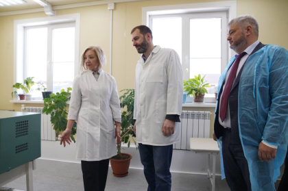 Новая врачебная амбулатория открылась в селе Бельск Черемховского района