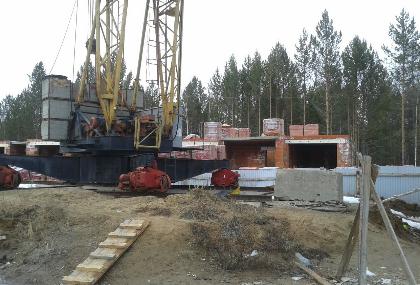 Председатель Заксобрания побывал на строительной площадке жилья экономкласса в Саянске