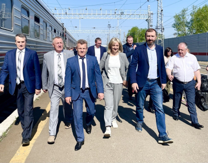 Депутаты ЗакСобрания находятся в рабочей поездке в Тайшете