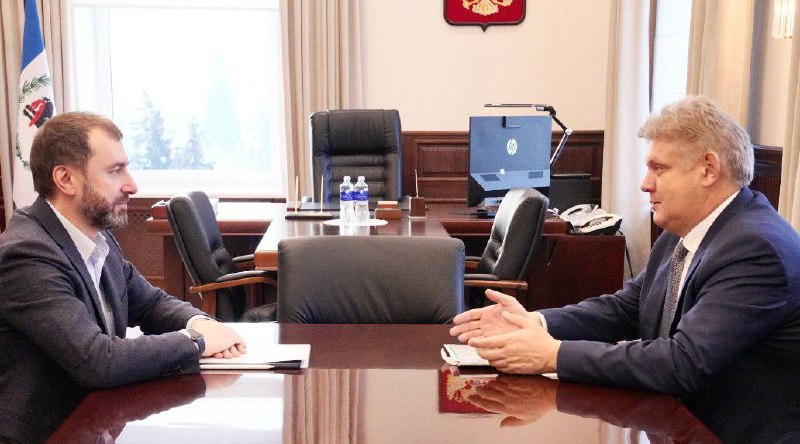 Полпред Президента в СФО Анатолий Серышев и председатель ЗС Александр Ведерников обсудили вопросы бюджетного обеспечения Приангарья 