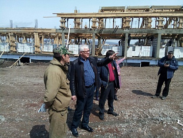 Законодательное Собрание региона продолжает следить за ходом строительных работ в селе Анга