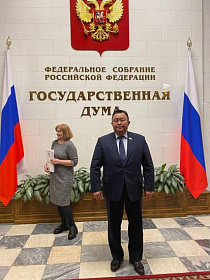 Кузьма Алдаров принял участие в слушаниях о развитии сельского хозяйства РФ