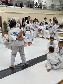 Открытый турнир по джиу-джитсу прошел в посёлке Белореченский