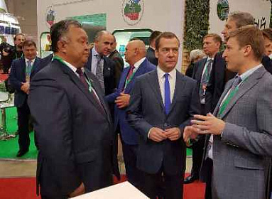 Кузьма Алдаров принимает участие в агровыставке «Золотая осень — 2017» в Москве