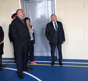 Виталий Шуба побывал в Иркутском кадетском корпусе